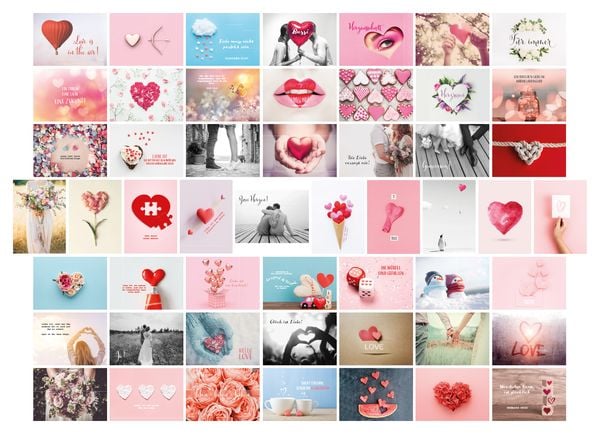 Postkarten Hochzeit 52 Wochen, Set mit 52 Liebespostkarten DIN A6 für Hochzeitsspiel, Buch von Sophie Heisenberg, Nova MD, 978-3-96443-976-5