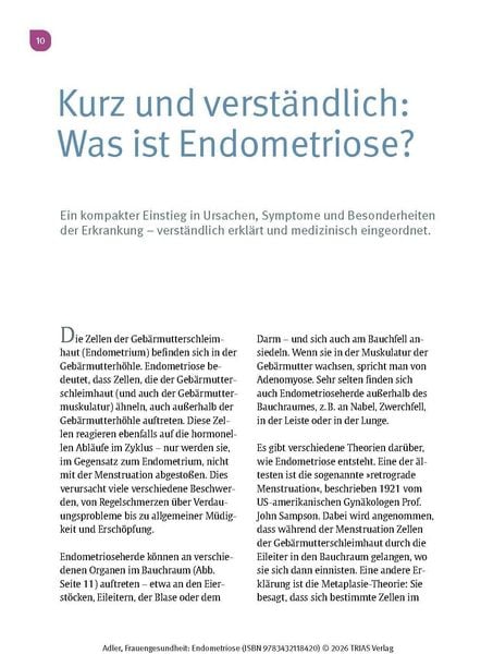 Produktbild: Frauengesundheit: Endometriose