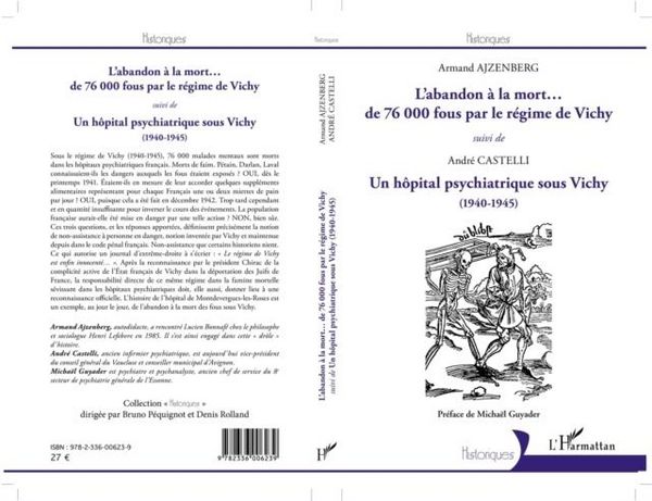 Produktbild: L'abandon a la mort... de 76000 fous par le regime de Vichy