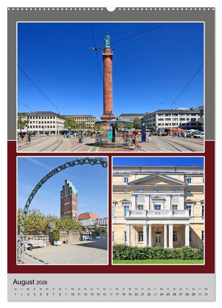 Produktbild: Rhein-Main 2026 vom Taxifahrer Petrus Bodenstaff (hochwertiger Premium Wandkalender 2026 DIN A2 hoch), Kunstdruck in Hochglanz