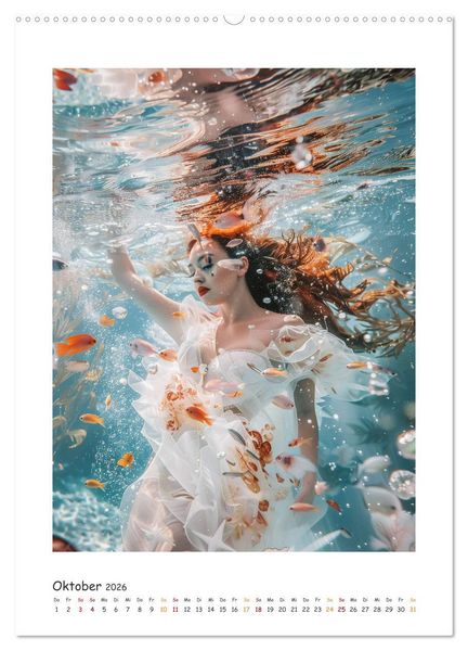Produktbild: Perlen des Ozeans (hochwertiger Premium Wandkalender 2026 DIN A2 hoch), Kunstdruck in Hochglanz
