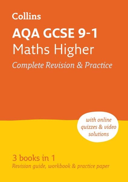Produktbild: AQA GCSE 9-1 Maths Higher All-in-One Complete Revision and Practice