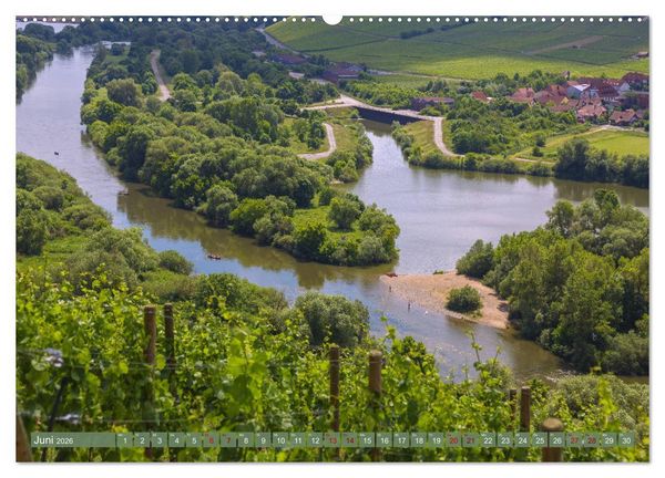 Produktbild: Romantisches Mainfranken (hochwertiger Premium Wandkalender 2026 DIN A2 quer), Kunstdruck in Hochglanz