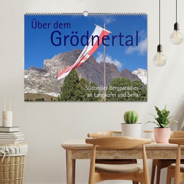 Produktbild: &Uuml;ber dem Gr&ouml;dnertal (Wandkalender 2027 DIN A2 quer), CALVENDO Monatskalender