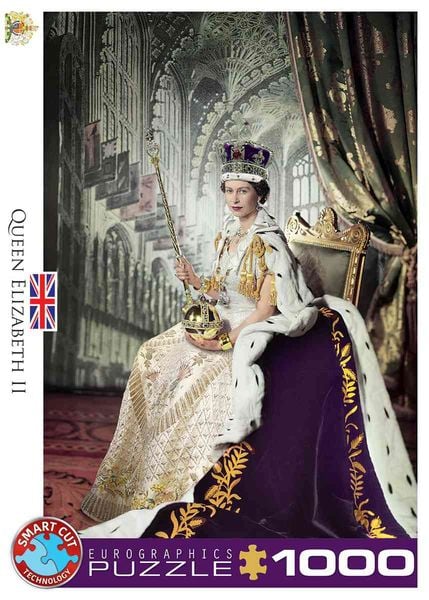 Eurographics 6000-0919 - Königin Elizabeth II , Puzzle, 1.000 Teile