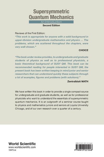 Produktbild: Supersymmetr Quant Mech (2nd Ed)