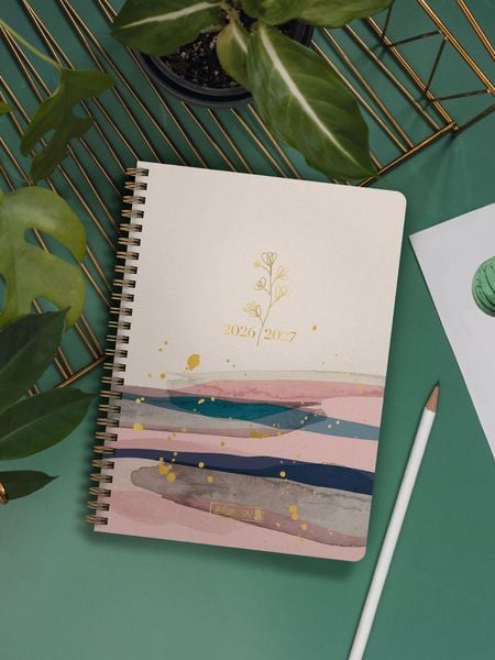 Produktbild: Sch&uuml;lerkalender Style 2026/2027 "Harmony" | A5, Kunststoff