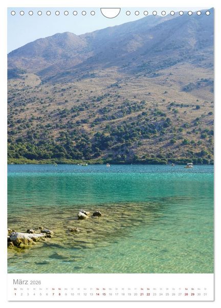 Produktbild: Kreta (Wandkalender 2026 DIN A4 hoch), CALVENDO Monatskalender