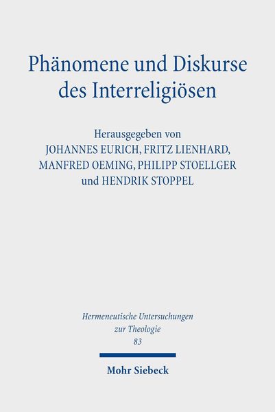 Produktbild: Ph&auml;nomene und Diskurse des Interreligi&ouml;sen