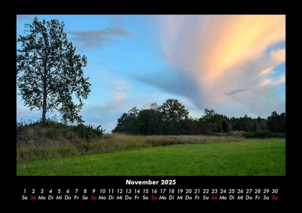 Produktbild: Bilder der Natur 2025 Fotokalender DIN A3