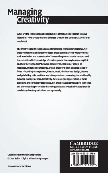 Produktbild: Managing Creativity
