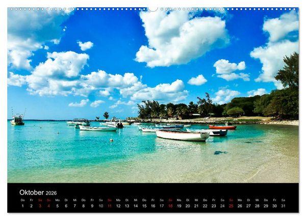 Produktbild: Mauritius - Moments (Wandkalender 2026 DIN A2 quer), CALVENDO Monatskalender