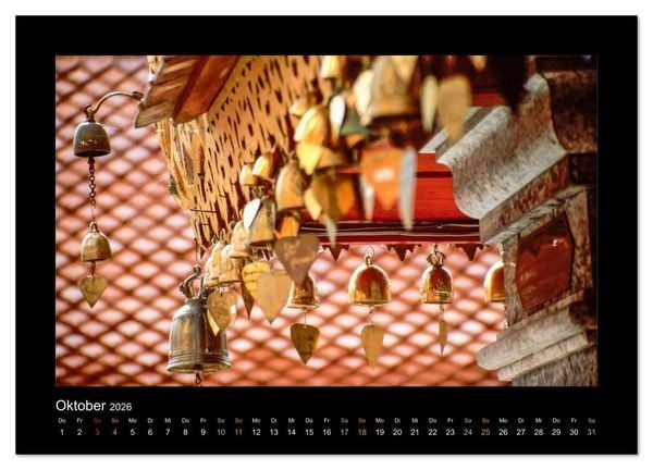 Produktbild: Thailand - Traumstr&auml;nde und Tempel (Wandkalender 2026 DIN A4 quer), CALVENDO Monatskalender
