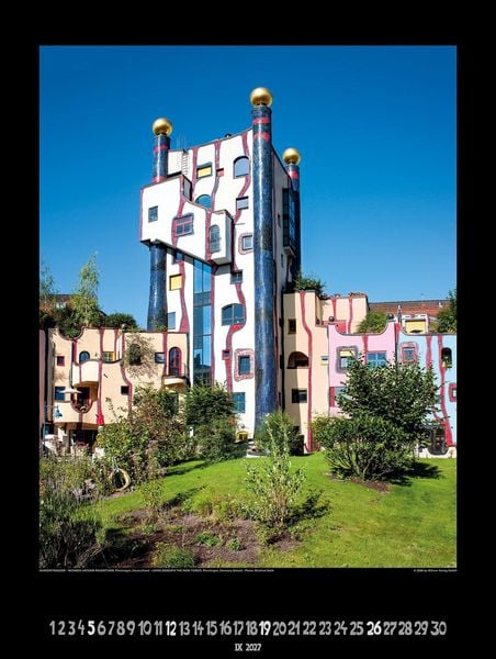 Produktbild: Gro&szlig;er Hundertwasser Architektur Kalender 2027