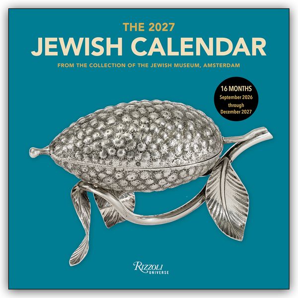 Produktbild: Jewish Calendar &ndash; J&uuml;discher Kalender 2027 &ndash; Wandkalender