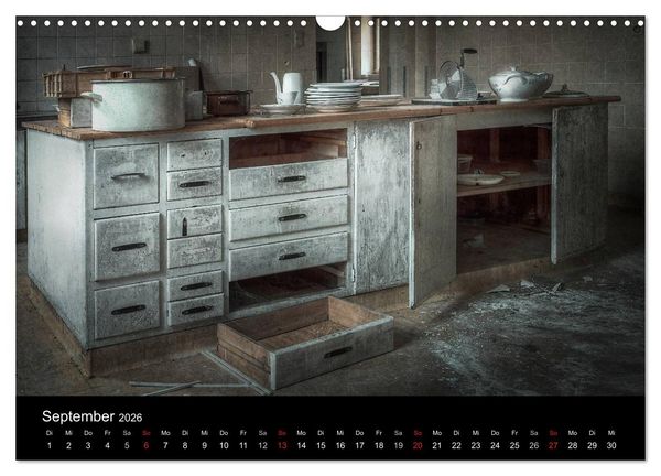 Produktbild: Vergessene und verlassene sch&ouml;ne Orte (Wandkalender 2026 DIN A3 quer), CALVENDO Monatskalender