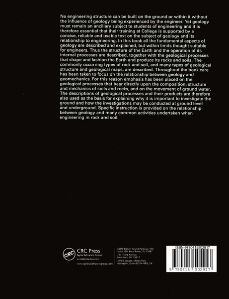Produktbild: A Geology for Engineers