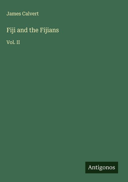 Produktbild: Fiji and the Fijians