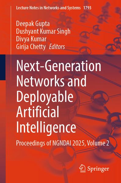 Produktbild: Next-Generation Networks and Deployable Artificial Intelligence