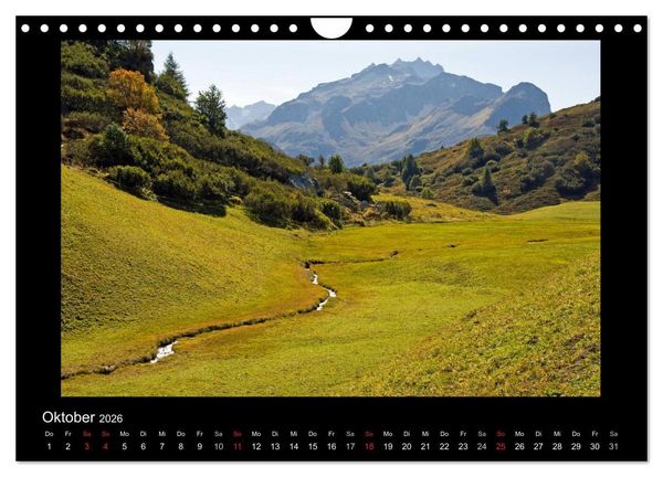 Produktbild: Oberengadin (Wandkalender 2026 DIN A4 quer), CALVENDO Monatskalender