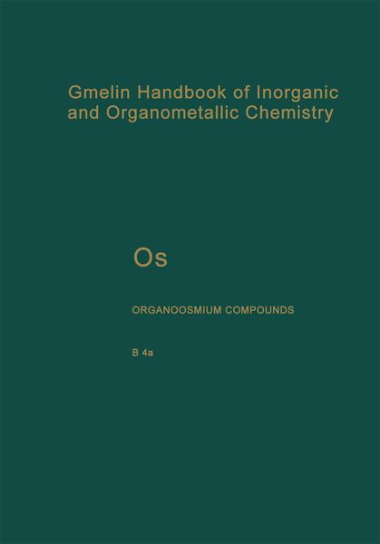 Produktbild: Os Organoosmium Compounds