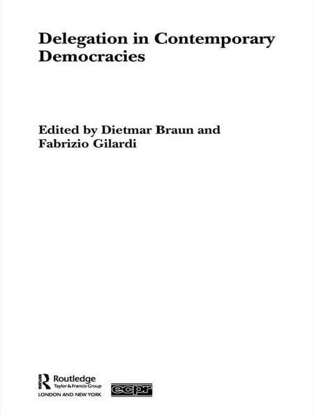 Produktbild: Delegation in Contemporary Democracies