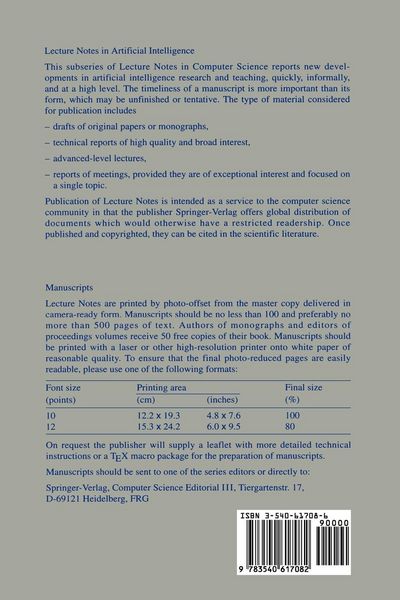 Produktbild: KI-96: Advances in Artificial Intelligence