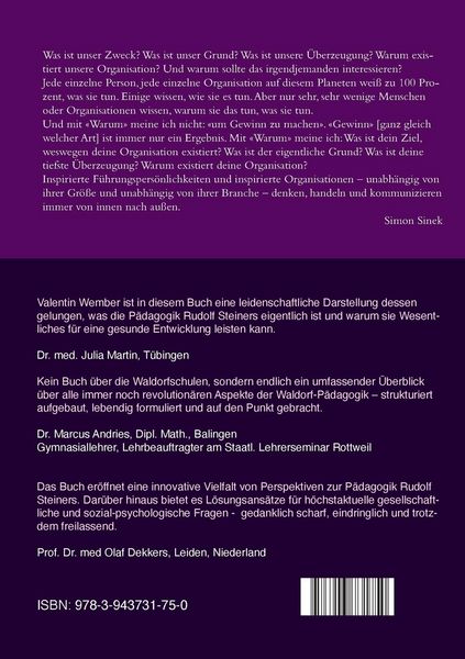 Produktbild: Die f&uuml;nf Dimensionen der Waldorfp&auml;dagogik