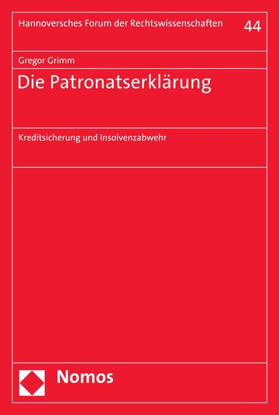 Produktbild: Die Patronatserkl&auml;rung