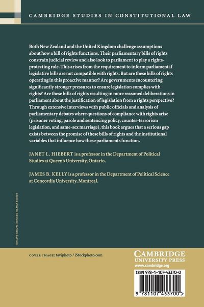 Produktbild: Parliamentary Bills of Rights