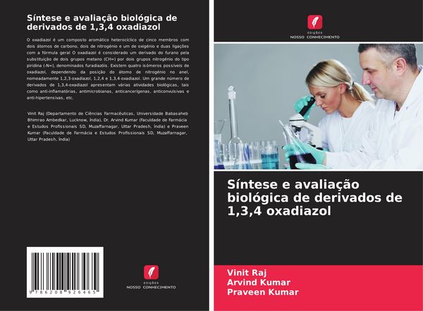 Produktbild: S&iacute;ntese e avalia&ccedil;&atilde;o biol&oacute;gica de derivados de 1,3,4 oxadiazol