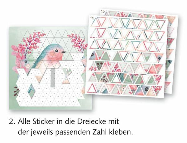 Produktbild: Stickern nach Zahlen Bl&uuml;ten-Zauber