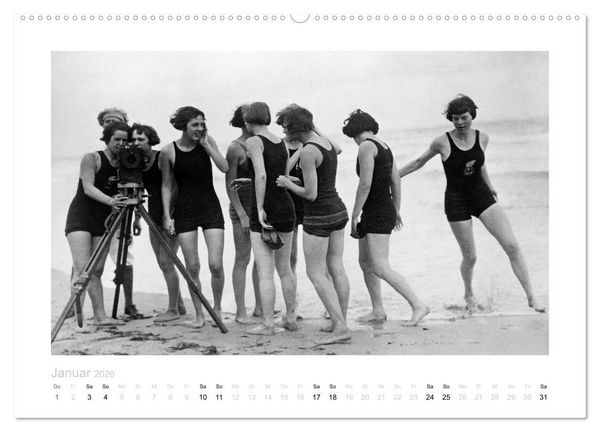 Produktbild: Sommer, Strand und Mode - gen&uuml;&szlig;liche Stunden (Wandkalender 2026 DIN A2 quer), CALVENDO Monatskalender