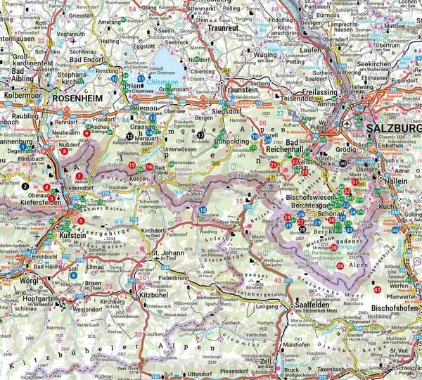 Produktbild: ROTHER Wanderbuch ErlebnisWandern mit Kindern Chiemgau &ndash; Berchtesgaden