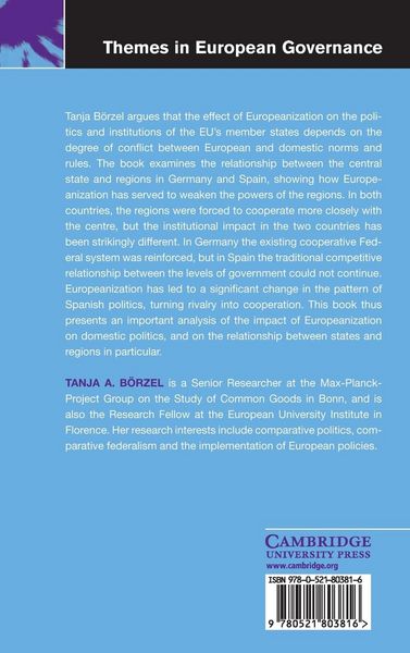 Produktbild: States and Regions in the European Union