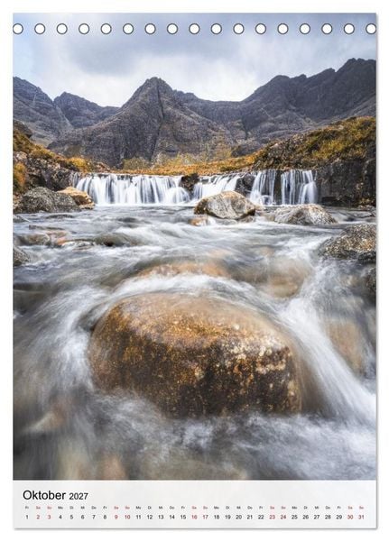 Produktbild: Schottland - Isle of Skye & Umgebung (Tischkalender 2027 DIN A5 hoch), CALVENDO Monatskalender