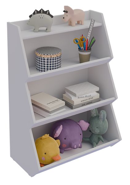 Produktbild: Holz Kinderregal B&uuml;cherregal Kinder Regal Malusa