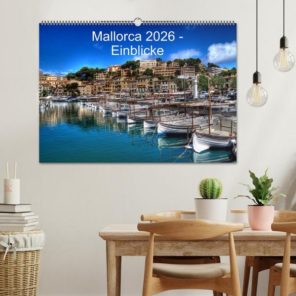 Produktbild: Mallorca 2026 - Einblicke (Wandkalender 2026 DIN A2 quer), CALVENDO Monatskalender