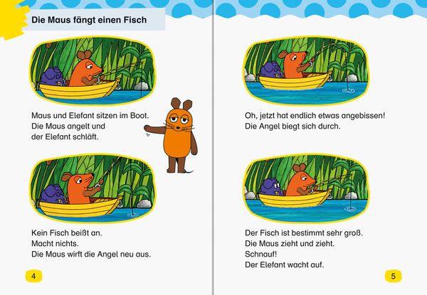 Produktbild: Ich lese Bildergeschichten Die Maus: Unterwegs mit der Maus