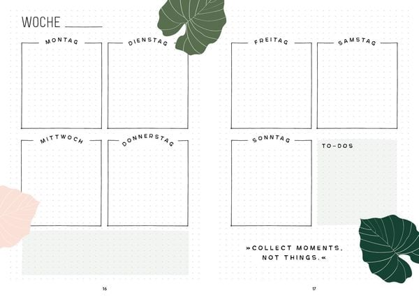 Produktbild: Mein Bullet Journal (Jungle Edition) – Besser planen & Träume verwirklichen