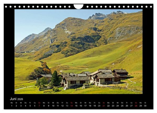 Produktbild: Oberengadin (Wandkalender 2026 DIN A4 quer), CALVENDO Monatskalender
