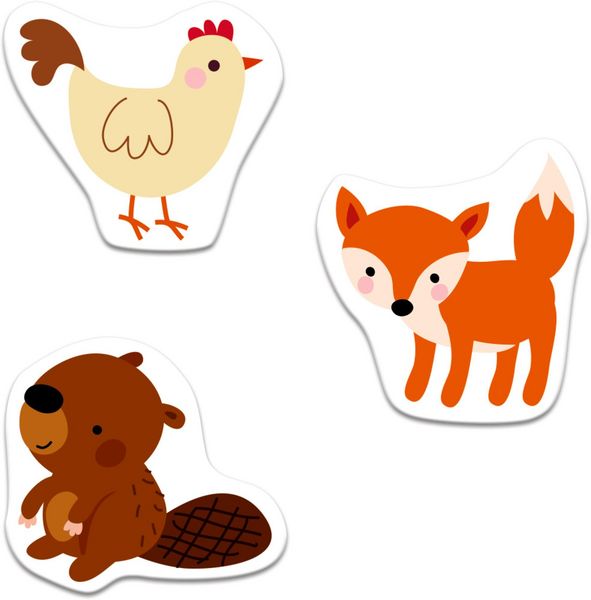 Produktbild: Mein 1. Sticker-Malbuch: Lieblingstiere - Mini-K&uuml;nstler