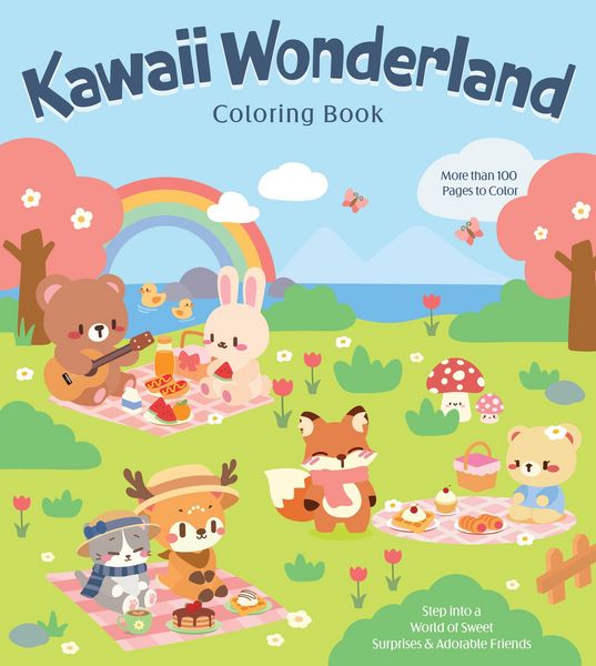 Produktbild: Kawaii Wonderland Coloring Book