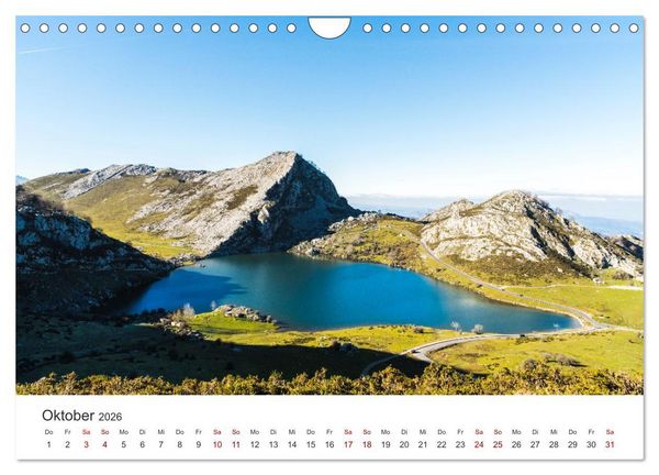 Produktbild: Spanien - einzigartige Motive (Wandkalender 2026 DIN A4 quer), CALVENDO Monatskalender