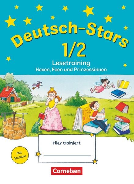 Produktbild: Deutsch-Stars 1./2. Schuljahr. Lesetraining Hexen, Feen und Prinzessinnen