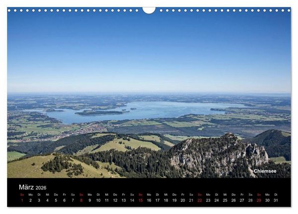 Produktbild: Oberbayerische Seen (Wandkalender 2026 DIN A3 quer), CALVENDO Monatskalender