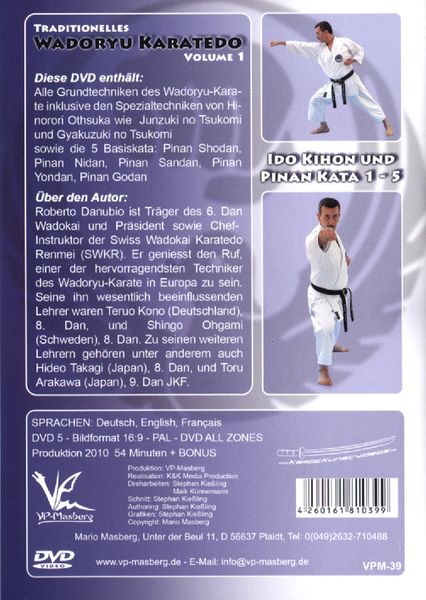 Produktbild: Traditionelles Wadoryu Karate-Do Vol.1 I