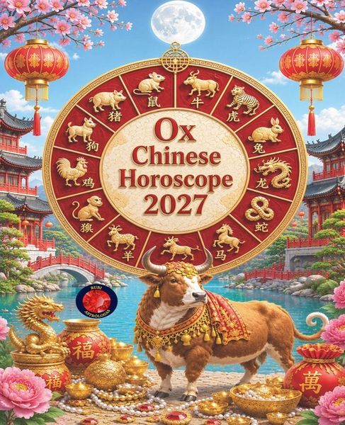 Produktbild: Ox Horoscope Chinese 2027