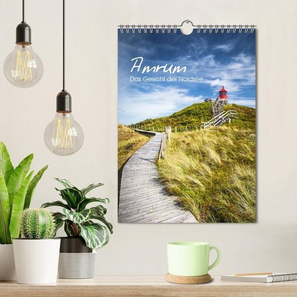 Produktbild: Amrum - Das Gesicht der Nordsee (Wandkalender 2026 DIN A4 hoch), CALVENDO Monatskalender