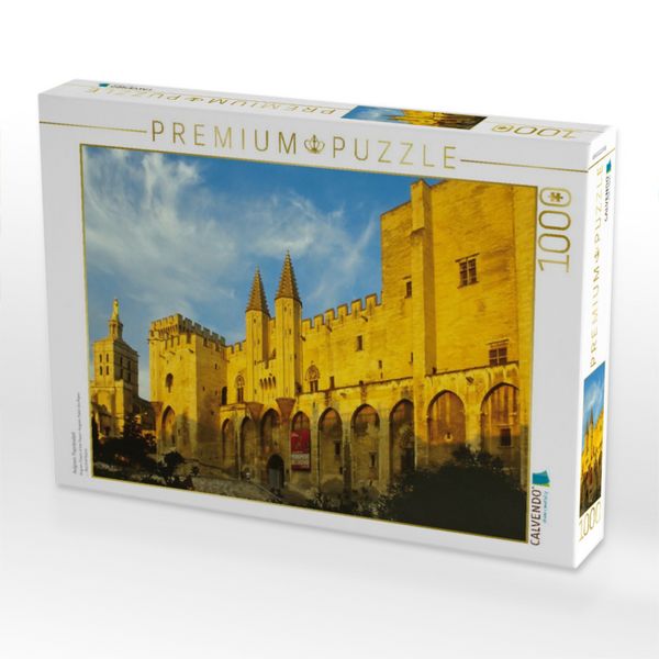 Produktbild: CALVENDO Puzzle Avignon, Papstpalast | 1000 Teile Lege-Gr&ouml;&szlig;e 64x48cm Foto-Puzzle f&uuml;r gl&uuml;ckliche Stunden